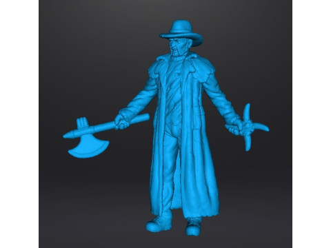 JEEPERS CREEPERS MINIATURE MODEL HORROR FANTASY GAMES RPG DND Modelo de Impressão 3D
