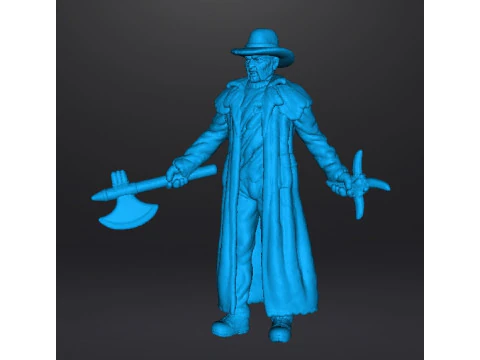 JEEPERS CREEPERS MINIATURE MODEL HORROR FANTASY GAMES RPG DND 3D Print Model