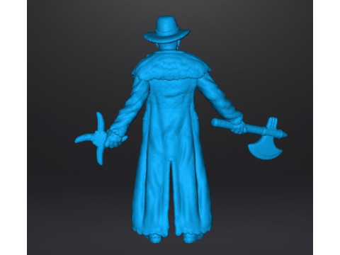 JEEPERS CREEPERS MINIATURE MODEL HORROR FANTASY GAMES RPG DND Modelo de Impressão 3D