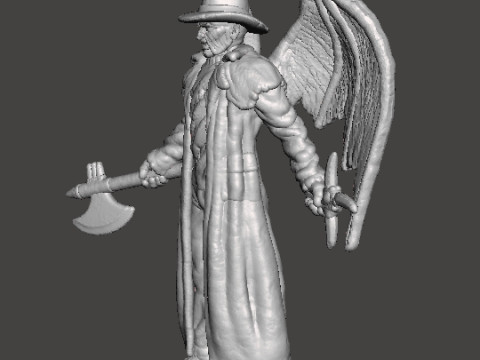 JEEPERS CREEPERS WINGED MINIATURE MODEL HORROR FANTASY GAMES RPG DND 3D Принт Модель