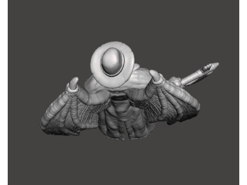 JEEPERS CREEPERS WINGED MINIATURE MODEL HORROR FANTASY GAMES RPG DND 3D Принт Модель