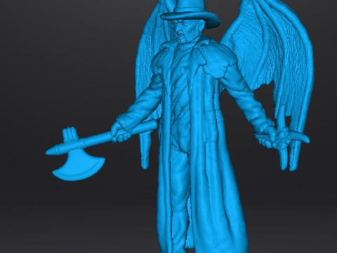 JEEPERS CREEPERS WINGED MINIATURE MODEL HORROR FANTASY GAMES RPG DND 3D Принт Модель