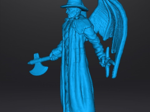 JEEPERS CREEPERS WINGED MINIATURE MODEL HORROR FANTASY GAMES RPG DND 3D Принт Модель