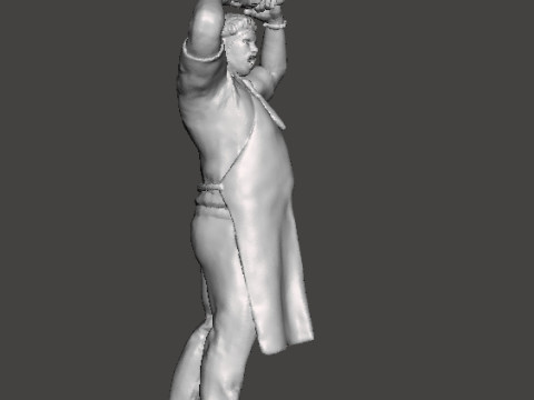 LEATHERFACE TEXAS CHAIN SAW MASSACRE MINIATURE MODEL HORROR FANTASY GAMES RPG DND 3Dプリントモデル