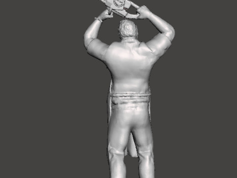 LEATHERFACE TEXAS CHAIN SAW MASSACRE MINIATURE MODEL HORROR FANTASY GAMES RPG DND 3Dプリントモデル