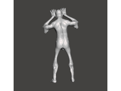 PALEMAN MONSTER MINIATURE MODEL FOR HORROR OR FANTASY GAMES RPG DND 3D 打印模型