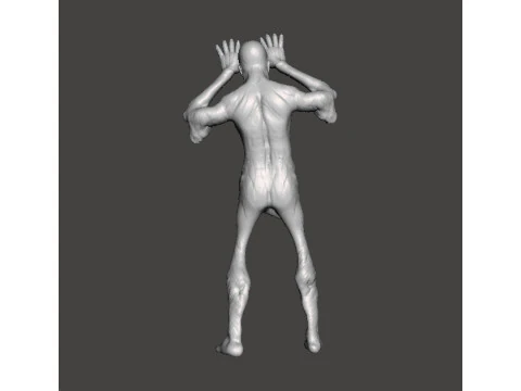 PALEMAN MONSTER MINIATURE MODEL FOR HORROR OR FANTASY GAMES RPG DND 3D Print Model