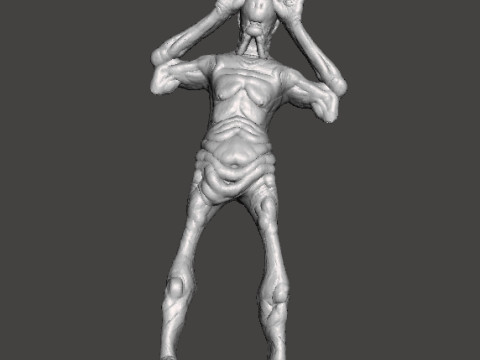 PALEMAN MONSTER MINIATURE MODEL FOR HORROR OR FANTASY GAMES RPG DND 3D 打印模型