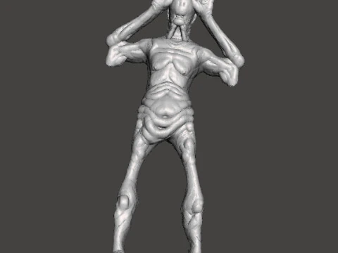 PALEMAN MONSTER MINIATURE MODEL FOR HORROR OR FANTASY GAMES RPG DND 3D Print Model