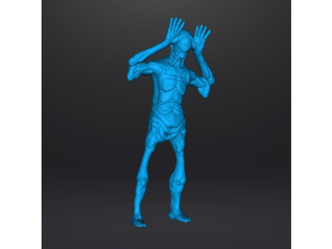 PALEMAN MONSTER MINIATURE MODEL FOR HORROR OR FANTASY GAMES RPG DND 3D 打印模型
