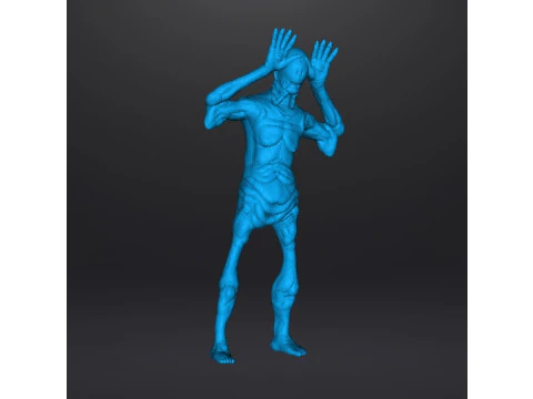 PALEMAN MONSTER MINIATURE MODEL FOR HORROR OR FANTASY GAMES RPG DND 3D Print Model