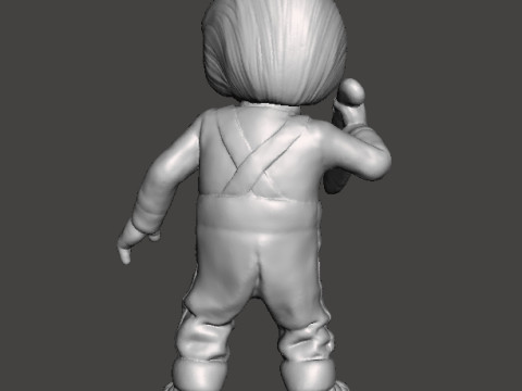 CHUCKY CHILDS PLAY MINIATURE MODEL FOR HORROR OR FANTASY GAMES RPG DND 3D 프린트 모델