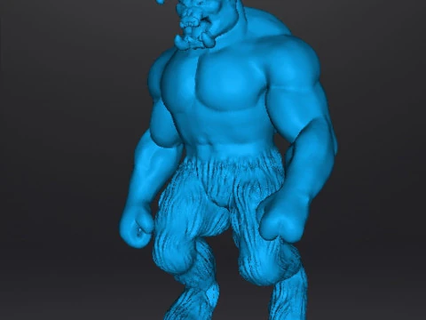 BARON OF HELL CLASSIC DEMON MINIATURE MODEL FIGURE FOR FANTASY OR SCIFI GAMES RPG DND 3D Print Model