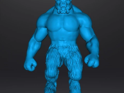 BARON OF HELL CLASSIC DEMON MINIATURE MODEL FIGURE FOR FANTASY OR SCIFI GAMES RPG DND 3D Print Model
