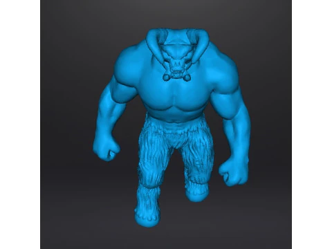 BARON OF HELL CLASSIC DEMON MINIATURE MODEL FIGURE FOR FANTASY OR SCIFI GAMES RPG DND 3D Print Model