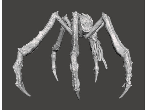 TITANUS SCYLLA KAIJU MONSTER MINIATURE MODEL FOR FANTASY GAMES RPG DND Modelo de impresión 3D