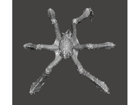 TITANUS SCYLLA KAIJU MONSTER MINIATURE MODEL FOR FANTASY GAMES RPG DND 3D Print Model