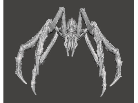 TITANUS SCYLLA KAIJU MONSTER MINIATURE MODEL FOR FANTASY GAMES RPG DND Modelo de impresión 3D