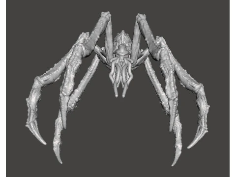 TITANUS SCYLLA KAIJU MONSTER MINIATURE MODEL FOR FANTASY GAMES RPG DND 3D Print Model