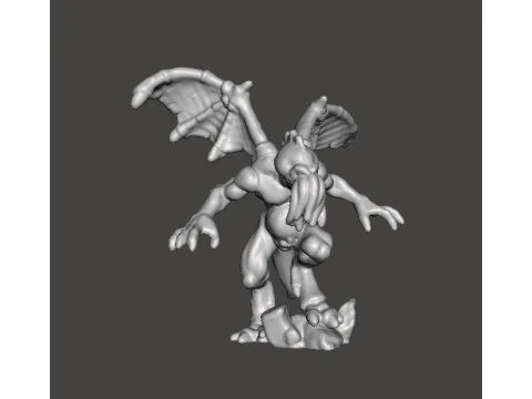 CTHULHU AVATAR RLYEH GUARDIAN MINIATUROWY MODEL FIGURKI DO GRY FANTASY HORROR RPG DND Model do druku 3D