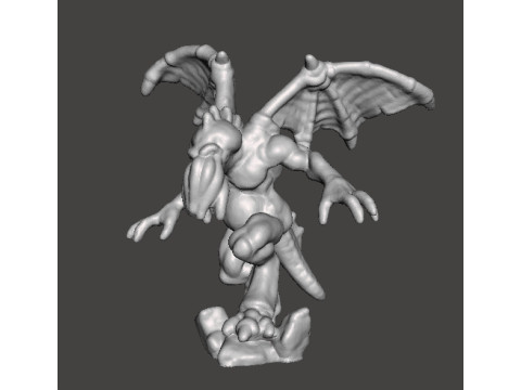 CTHULHU AVATAR RLYEH GUARDIAN MINIATURE MODEL FIGURE FOR FANTASY HORROR GAMES RPG DND 3D-printmodel