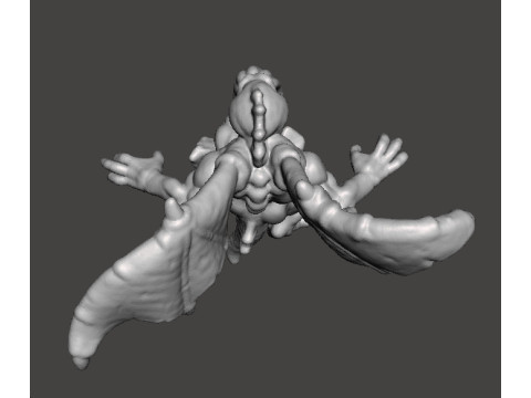 CTHULHU AVATAR RLYEH GUARDIAN MINIATURE MODEL FIGURE FOR FANTASY HORROR GAMES RPG DND 3D-printmodel