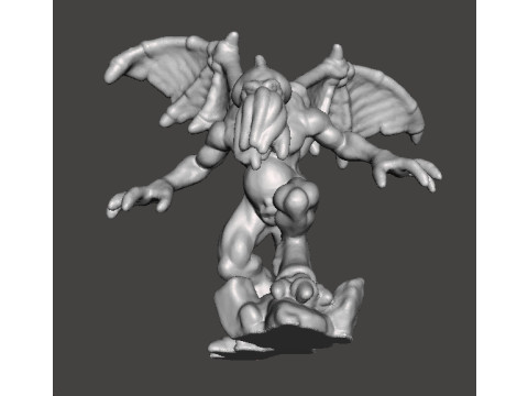 CTHULHU AVATAR RLYEH GUARDIAN MINIATURE MODEL FIGURE FOR FANTASY HORROR GAMES RPG DND 3D-printmodel