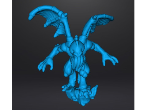 CTHULHU AVATAR RLYEH GUARDIAN MINIATURE MODEL FIGURE FOR FANTASY HORROR GAMES RPG DND 3D-printmodel
