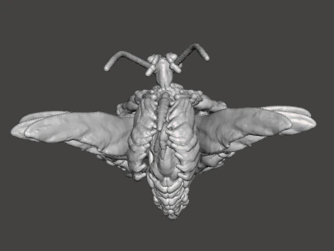 RE4 MODELLO IN MINIATURA DI MOSTRO VOLANTE NOVISTADOR PER GIOCHI HORROR O FANTASY RPG DND Modello di stampa 3D