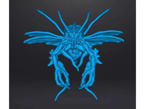 RE4 FLYING NOVISTADOR MONSTER MINIATURE MODEL FOR HORROR OR FANTASY GAMES RPG DND Modèles 3D en vedette
