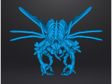 RE4 FLYING NOVISTADOR MONSTER MINIATURE MODEL FOR HORROR OR FANTASY GAMES RPG DND Modèles 3D en vedette