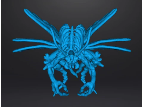 RE4 MODELLO IN MINIATURA DI MOSTRO VOLANTE NOVISTADOR PER GIOCHI HORROR O FANTASY RPG DND Modello di stampa 3D