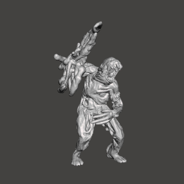 RE7 BLADE MOLDED MONSTER MINIATURE MODEL FOR HORROR OR FANTASY GAMES RPG DND Modello di stampa 3D .c4d .max .obj .3ds .fbx .stl .blend