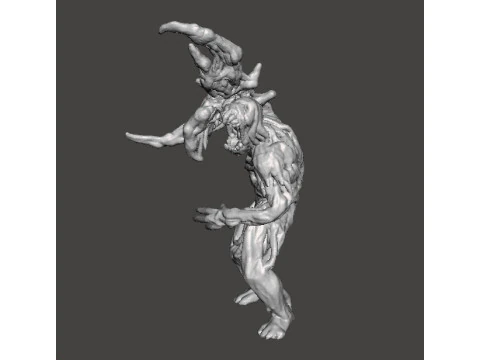 RE7 BLADE MOLDED MONSTER MINIATURE MODEL FOR HORROR OR FANTASY GAMES RPG DND 3D Print Model
