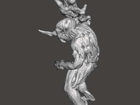 RE7 BLADE MOLDED MONSTER MINIATURE MODEL FOR HORROR OR FANTASY GAMES RPG DND Modello di stampa 3D
