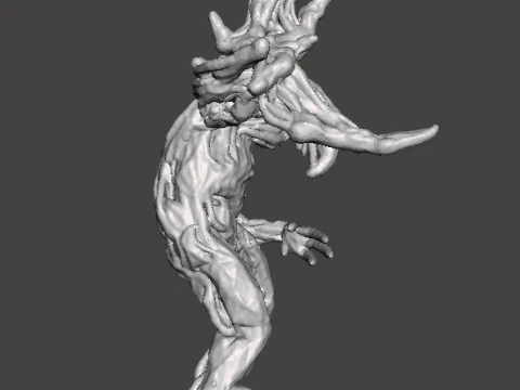 RE7 BLADE MOLDED MONSTER MINIATURE MODEL FOR HORROR OR FANTASY GAMES RPG DND 3D Print Model