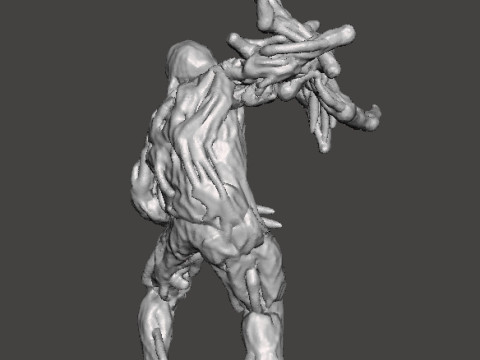 RE7 BLADE MOLDED MONSTER MINIATURE MODEL FOR HORROR OR FANTASY GAMES RPG DND Modello di stampa 3D
