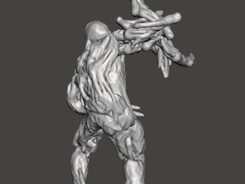 RE7 BLADE MOLDED MONSTER MINIATURE MODEL FOR HORROR OR FANTASY GAMES RPG DND 3D Print Model