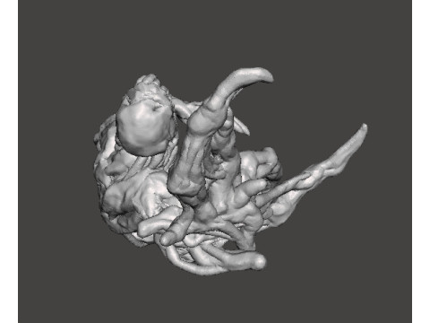 RE7 BLADE MOLDED MONSTER MINIATURE MODEL FOR HORROR OR FANTASY GAMES RPG DND Modello di stampa 3D