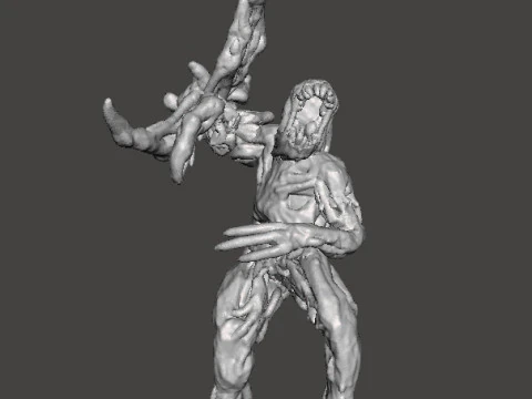 RE7 BLADE MOLDED MONSTER MINIATURE MODEL FOR HORROR OR FANTASY GAMES RPG DND 3D Print Model