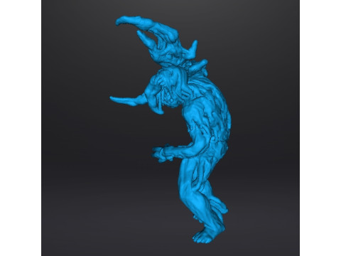 RE7 BLADE MOLDED MONSTER MINIATURE MODEL FOR HORROR OR FANTASY GAMES RPG DND Modello di stampa 3D