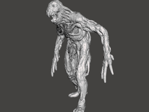RE7 MOLDED MONSTER MINIATURE MODEL FOR HORROR OR FANTASY GAMES RPG DND 3Dプリントモデル
