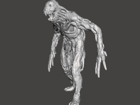 RE7 GEFORMTES MONSTER-MINIATURMODELL F&Uuml;R HORROR- ODER FANTASY-SPIELE RPG DND 3D Druckmodell