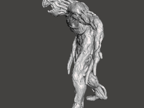 RE7 MOLDED MONSTER MINIATURE MODEL FOR HORROR OR FANTASY GAMES RPG DND 3Dプリントモデル