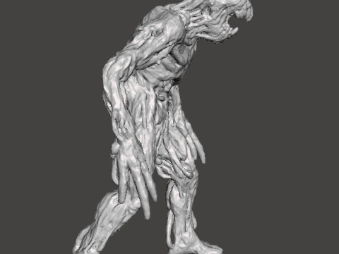 RE7 MOLDED MONSTER MINIATURE MODEL FOR HORROR OR FANTASY GAMES RPG DND 3Dプリントモデル