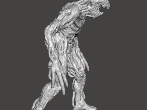 RE7 模制怪物微型模型，适用于恐怖或奇幻游戏角色扮演游戏 DND 3D 打印模型