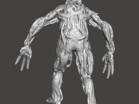 RE7 模制怪物微型模型，适用于恐怖或奇幻游戏角色扮演游戏 DND 3D 打印模型