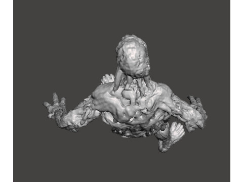 RE7 MOLDED MONSTER MINIATURE MODEL FOR HORROR OR FANTASY GAMES RPG DND 3Dプリントモデル