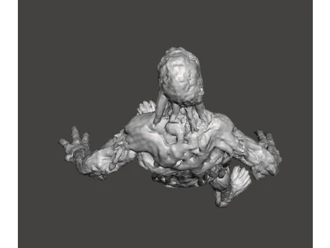 RE7 模制怪物微型模型，适用于恐怖或奇幻游戏角色扮演游戏 DND 3D 打印模型