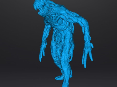 RE7 MOLDED MONSTER MINIATURE MODEL FOR HORROR OR FANTASY GAMES RPG DND 3Dプリントモデル